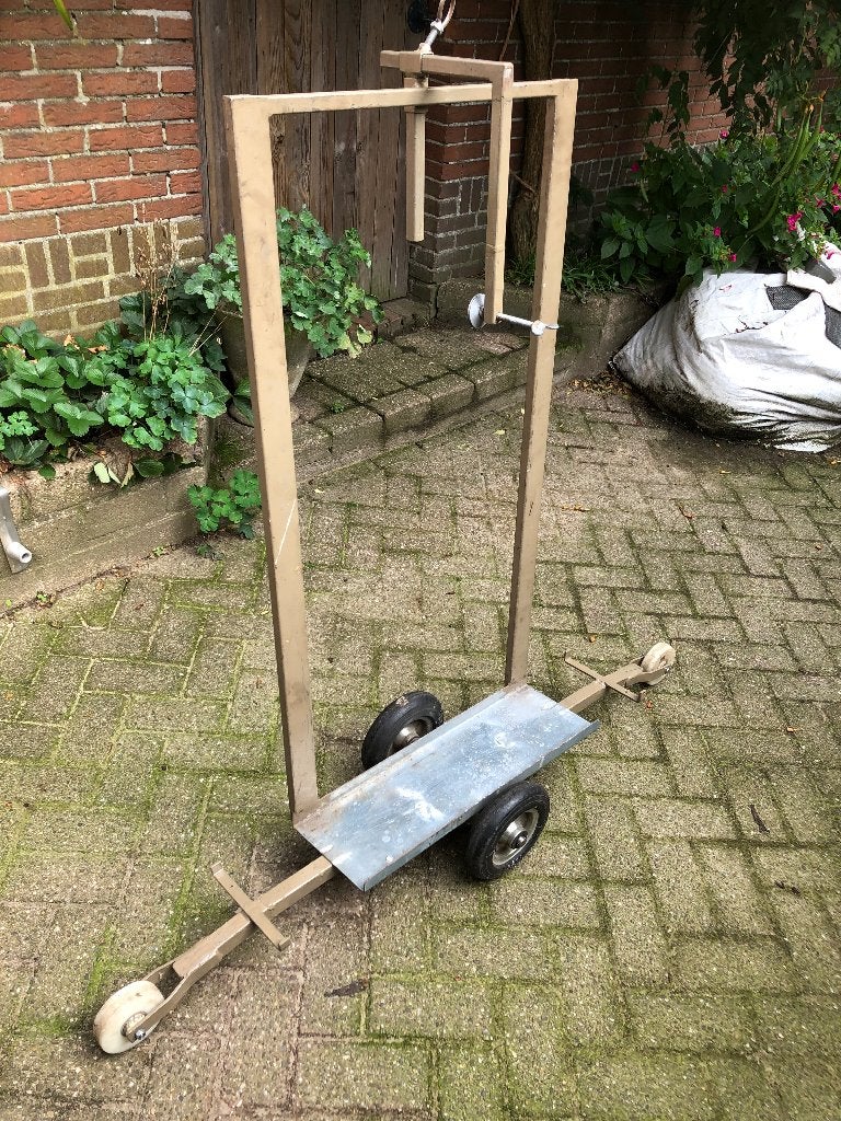 Platenwagen, Doe-het-zelf en Verbouw, 100 liter of meer, Ophalen, Transportkar