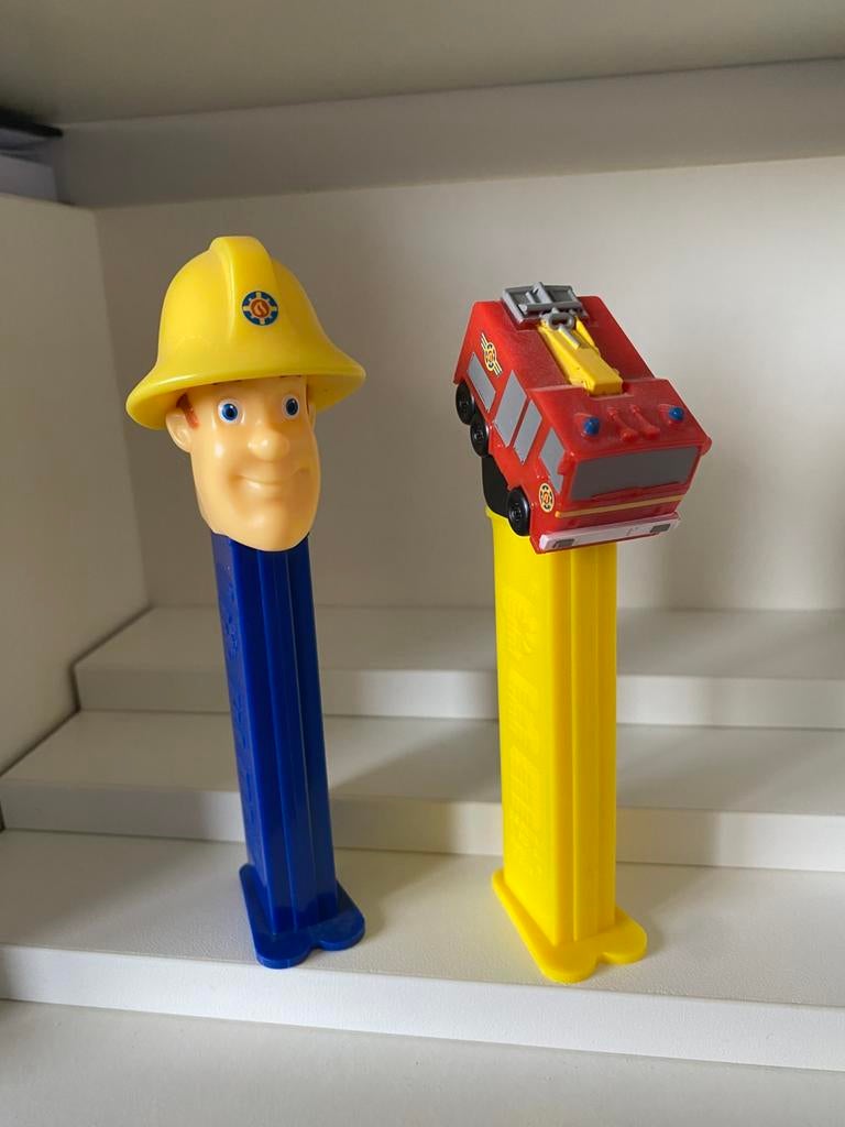 PEZ fireman sam & truck, Verzamelen, Ophalen of Verzenden, Zo goed als nieuw