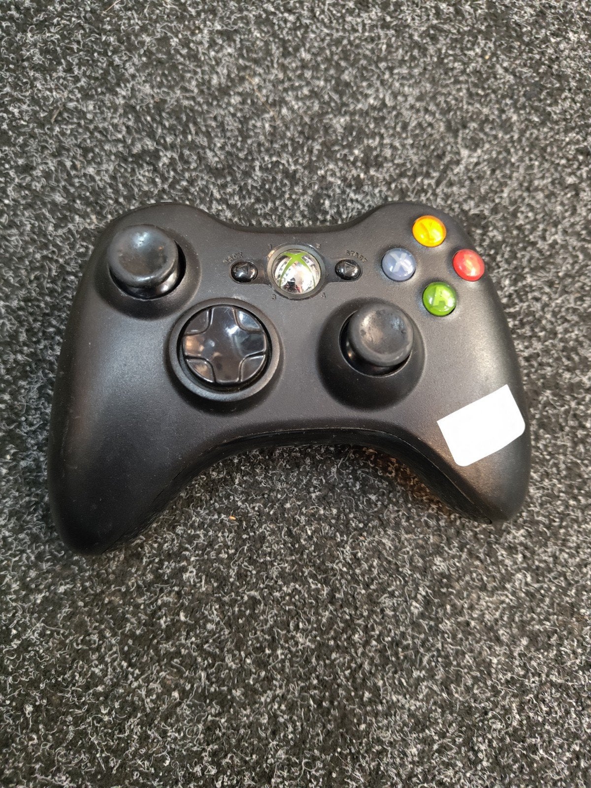 Draadloze Xbox 360 Controller - Zwart, Spelcomputers en Games, Spelcomputers | Xbox | Accessoires, Gebruikt, Ophalen of Verzenden