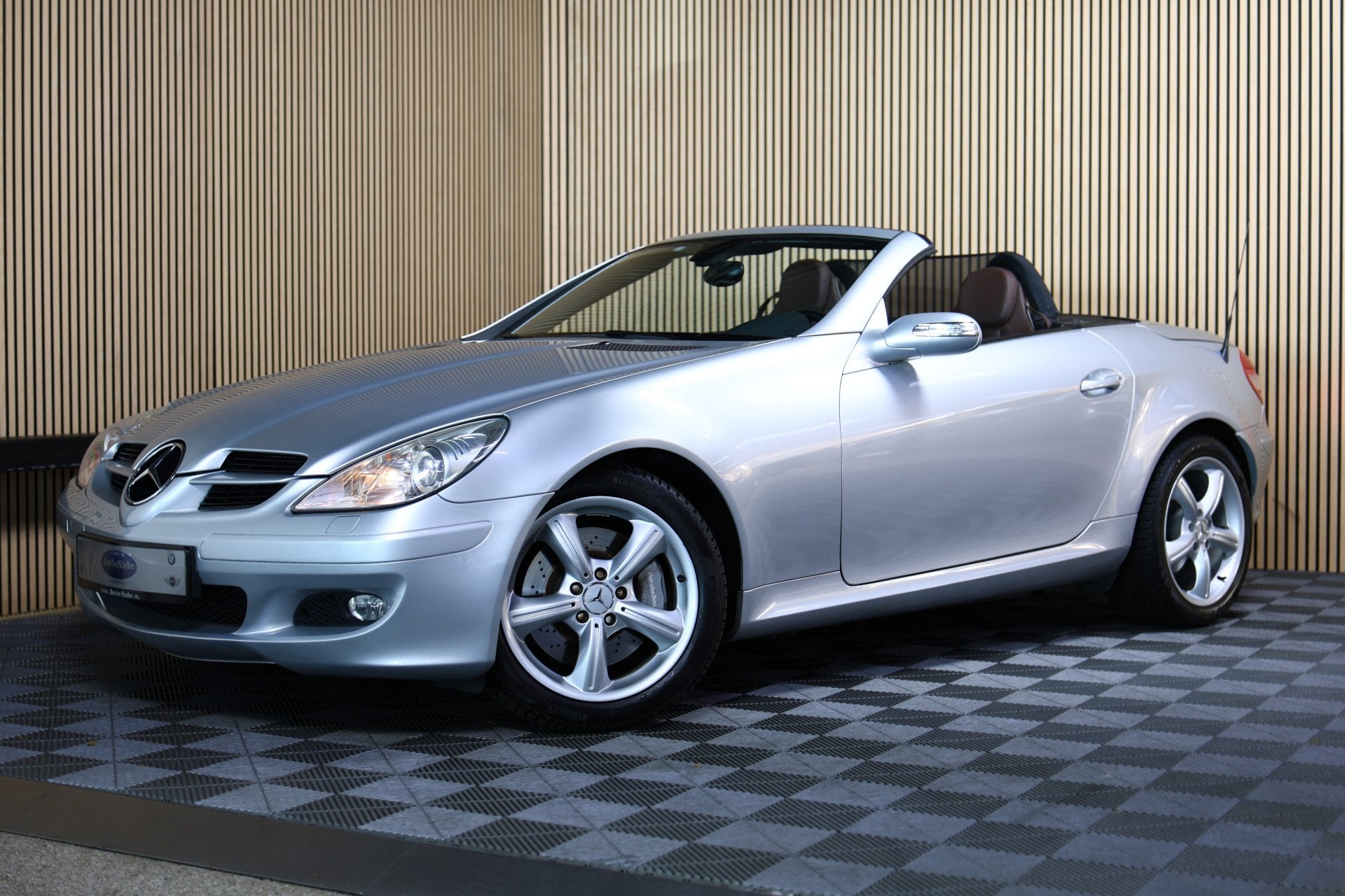 Mercedes-Benz SLK 350 106.000 km ! Sportleder Topstaat !, Auto's, Achterwielaandrijving, Gebruikt, Cabriolet, 2 stoelen