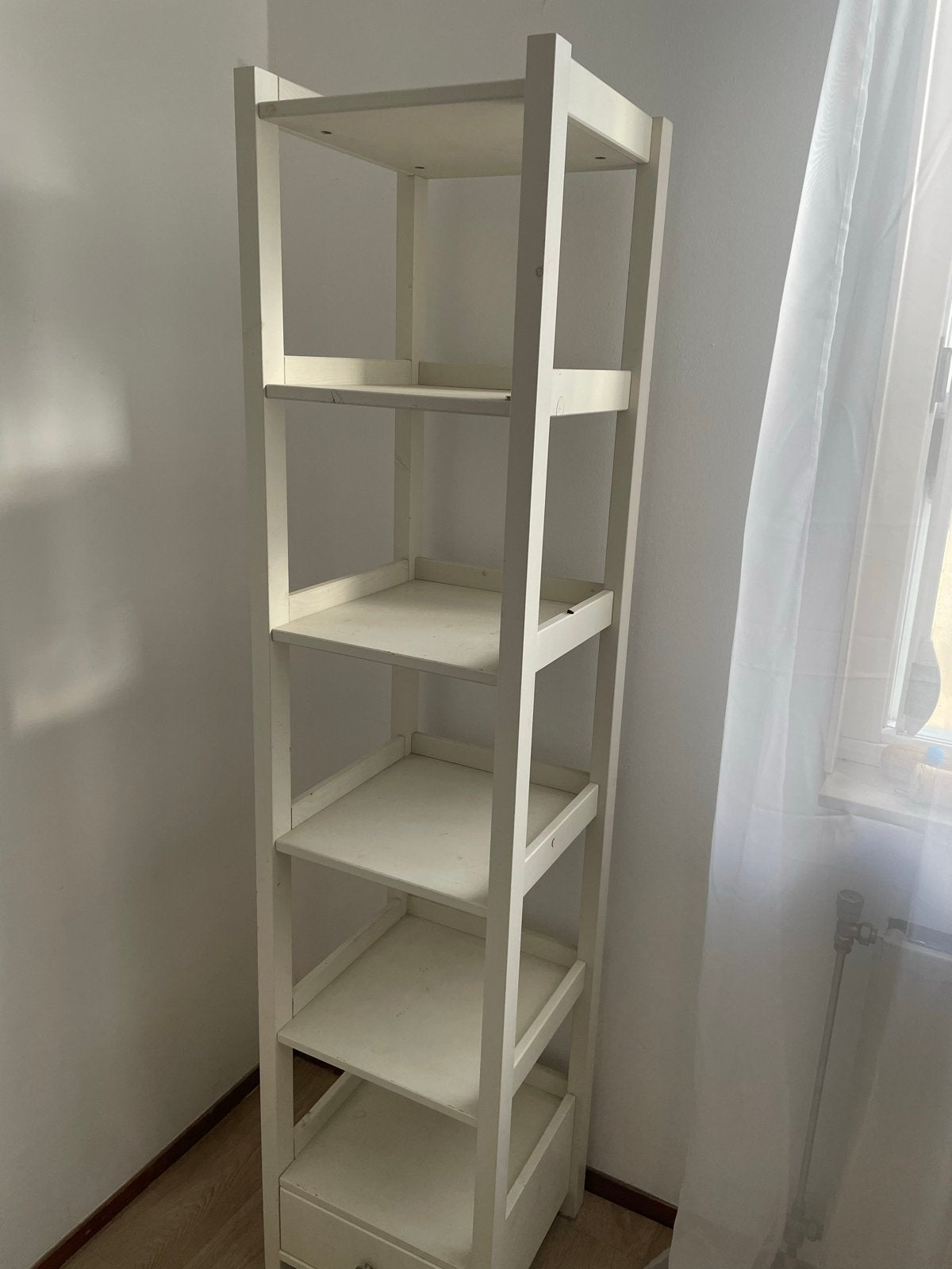 Ikea Houten Stellingkast met Lade - 180x41x40 cm, Ophalen, Gebruikt