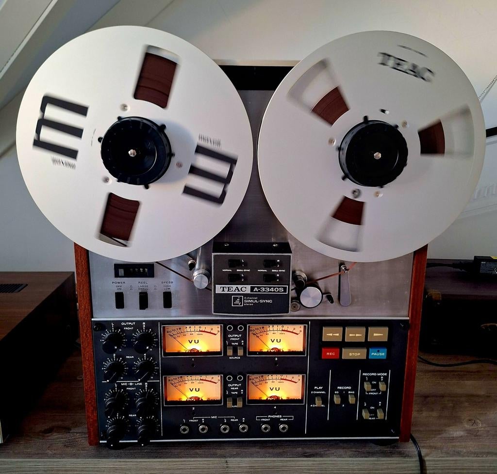 Prachtige bandrecorder  TEAC 100 % oke, Ophalen, Bandrecorder