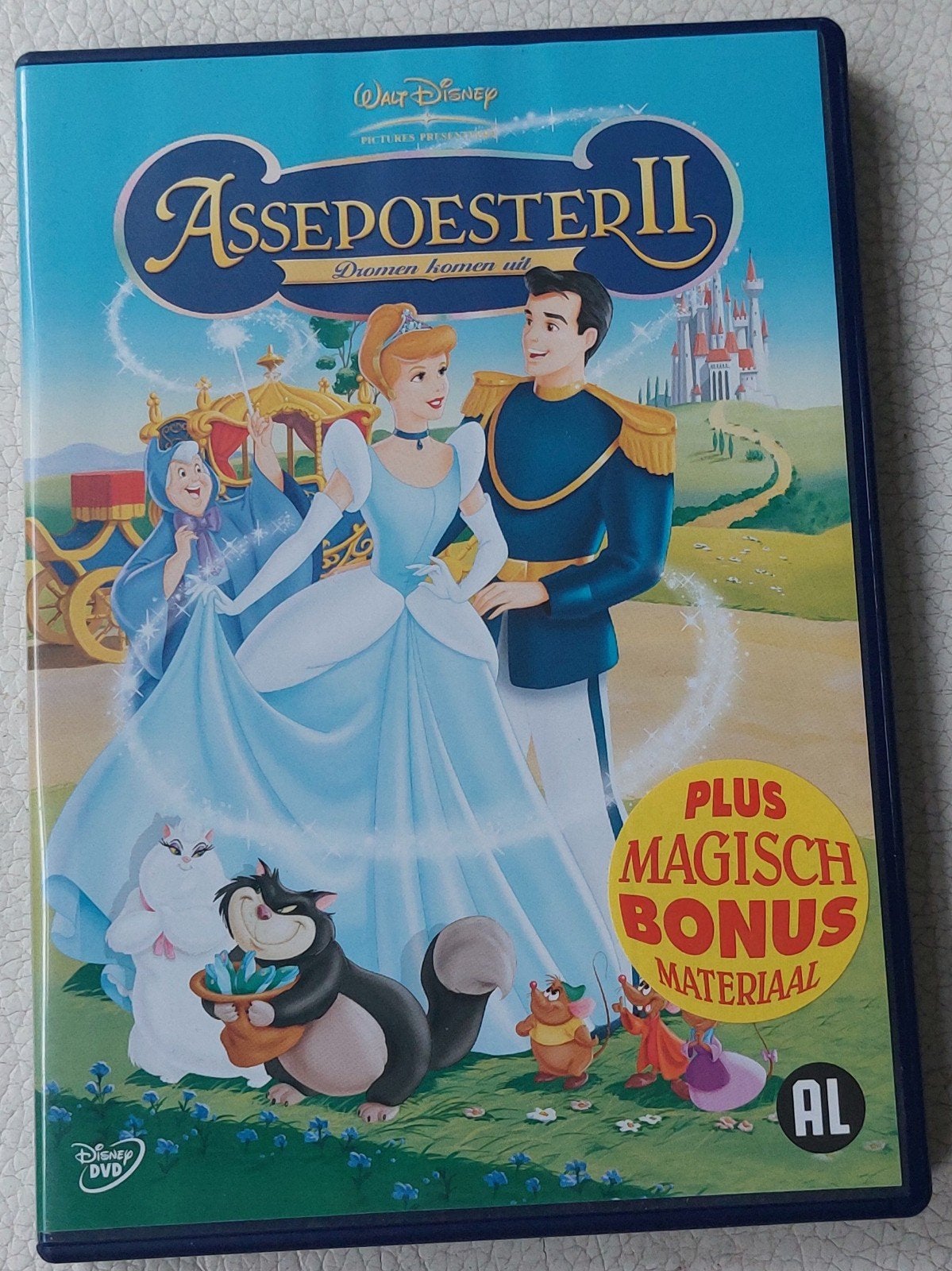Assepoester II: Dromen Komen Uit (DVD), Gebruikt, Animatie, Alle leeftijden, Nederlands