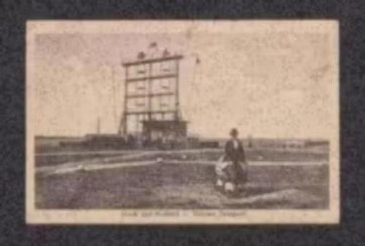 Hoek van Holland, Nieuwe Seinpost 1923., Ophalen of Verzenden, 1920 tot 1940, Gelopen, Zuid-Holland