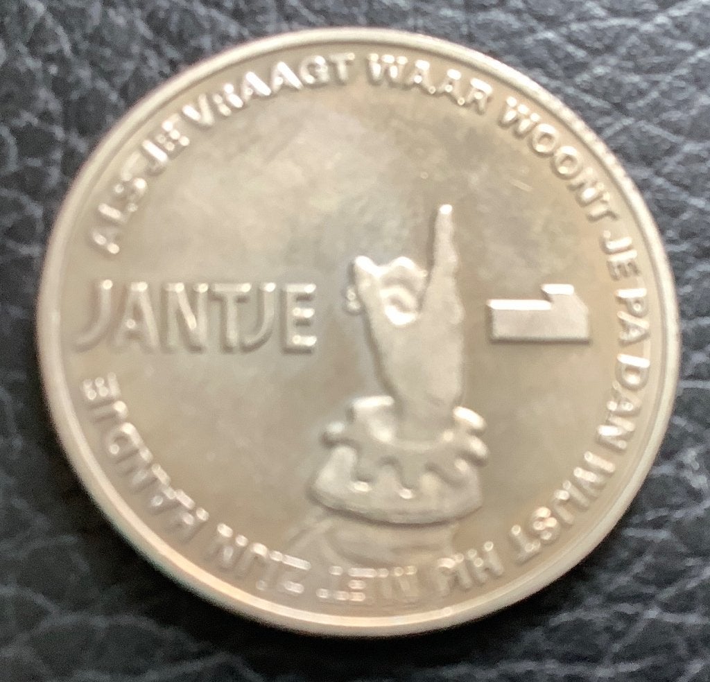 750 jaar Den Haag 1 Jantje, Ophalen of Verzenden, Koningin Beatrix, Losse munt