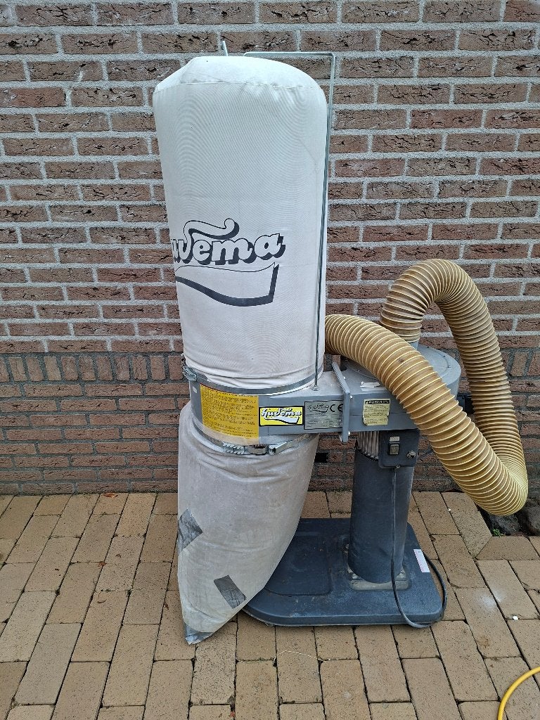 Huvema afzuiger voor zaagmachine 220 v, Ophalen, Minder dan 30 mm, Gebruikt, Onbekend