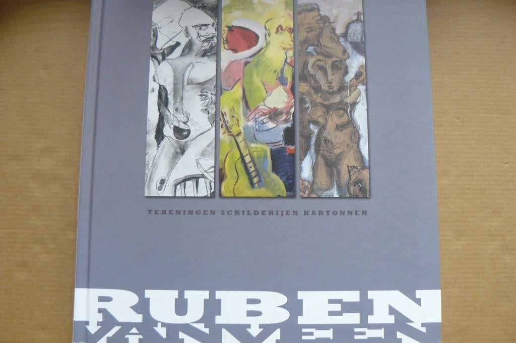 RUBEN VAN VEEN / tekeningen / schilderijen / kartonnen, Ophalen of Verzenden, Zo goed als nieuw