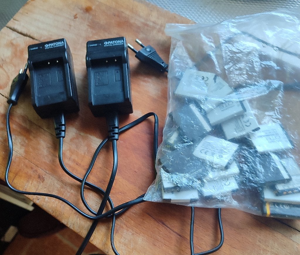 acculaders voor Kodak clic 7004 accu's, Ophalen of Verzenden, Zo goed als nieuw, Oplaadbaar
