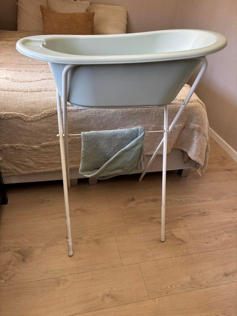 Baby badset Bébé Jou mintgroen, Ophalen of Verzenden, Zo goed als nieuw, Badje, Bébé-jou