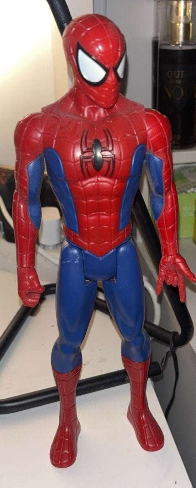 2 Spiderman poppetjes - Miles Morales en Klassieke Spiderman, Ophalen, Gebruikt