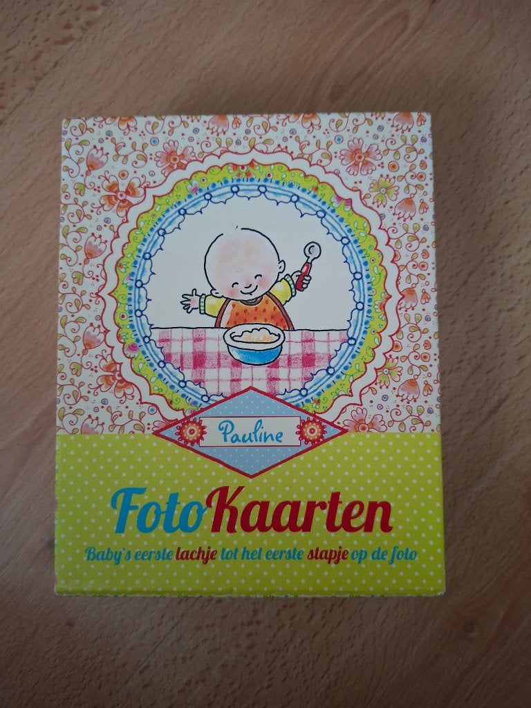 Pauline Foto Kaarten - Baby's eerste lachje tot stapje, Ophalen, Pauline, 0 tot 6 maanden, Zo goed als nieuw