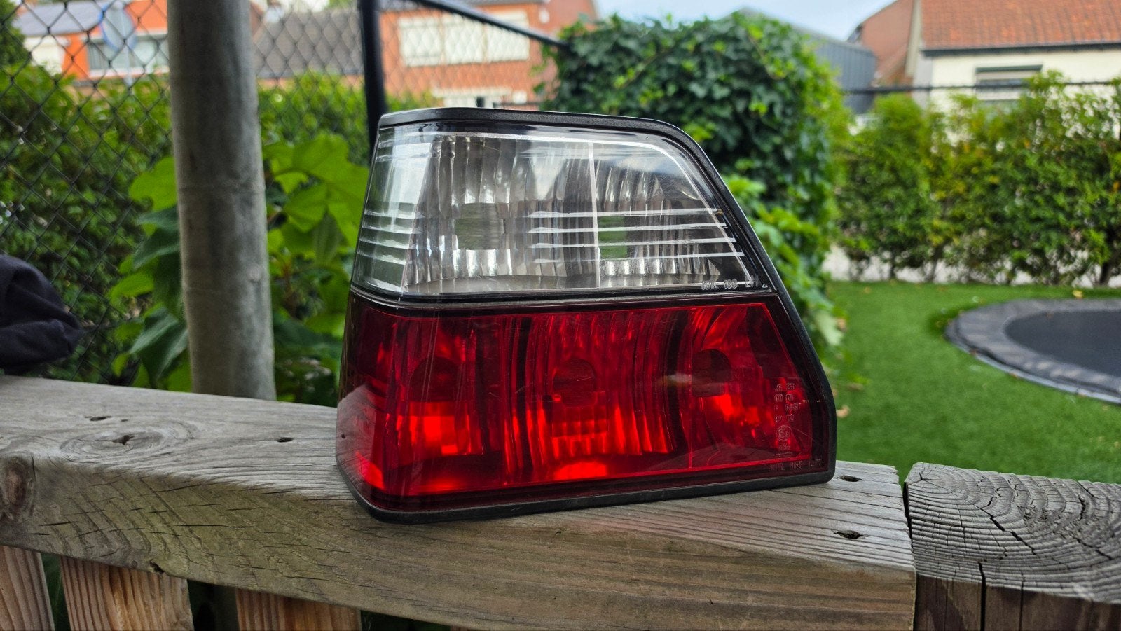 Heldere rood witte achterlichten VW Golf Mk2, Auto-onderdelen, Ophalen of Verzenden, Gebruikt, Volkswagen