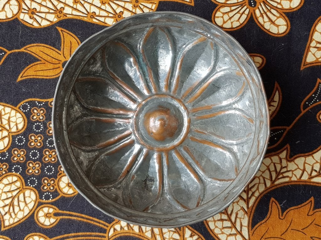 Mooie originele antieke Oosterse waskom van koper 15,2 cm., Ophalen of Verzenden, Koper