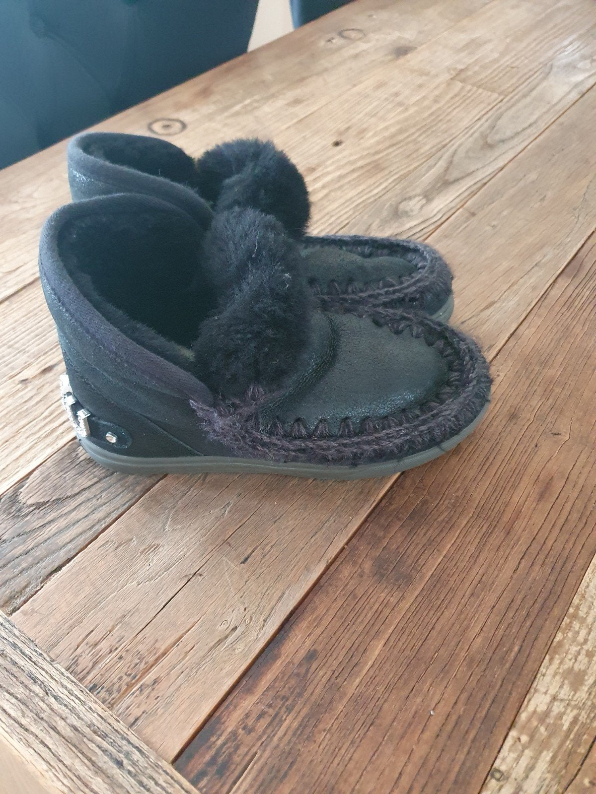mou boots zwart maat 37, Ophalen of Verzenden, Zo goed als nieuw, Zwart