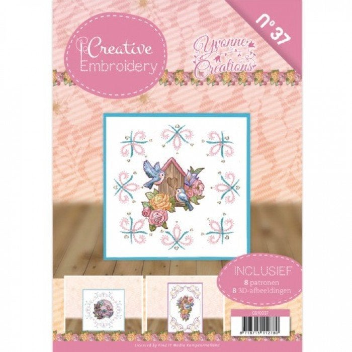 Creative Embroidery 37 Birds Yvonne Creations CB10037, Hobby en Vrije tijd, Dieren, ., Overige typen, Nieuw