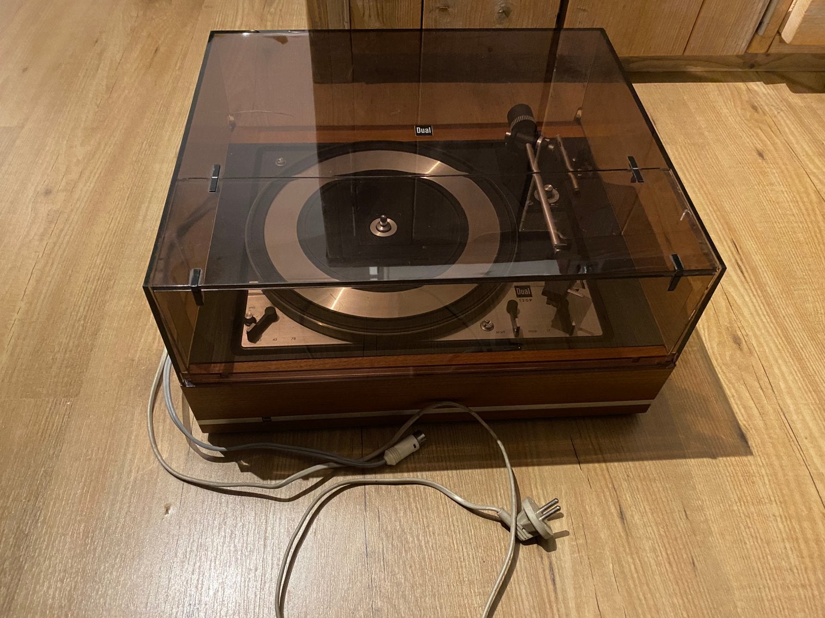Dual 1209 platenspeler, Ophalen, Niet werkend, Platenspeler, Dual