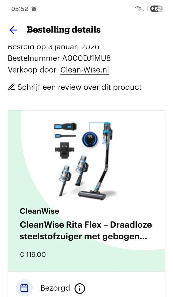 Snoerloze stofzuiger, Witgoed en Apparatuur, Stofzuigers, Ophalen, Overige merken, Overige typen, Geschikt voor tapijt