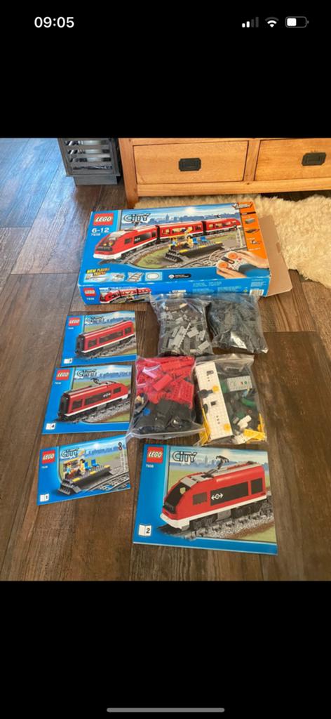 Lego trein rc 7938, Ophalen of Verzenden, Zo goed als nieuw