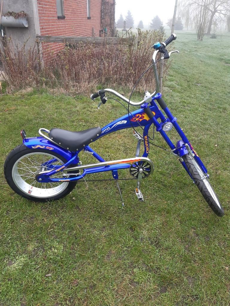 Schitterende Chopper fiets. Lowrider. Mancave. Showmodel., Ophalen of Verzenden