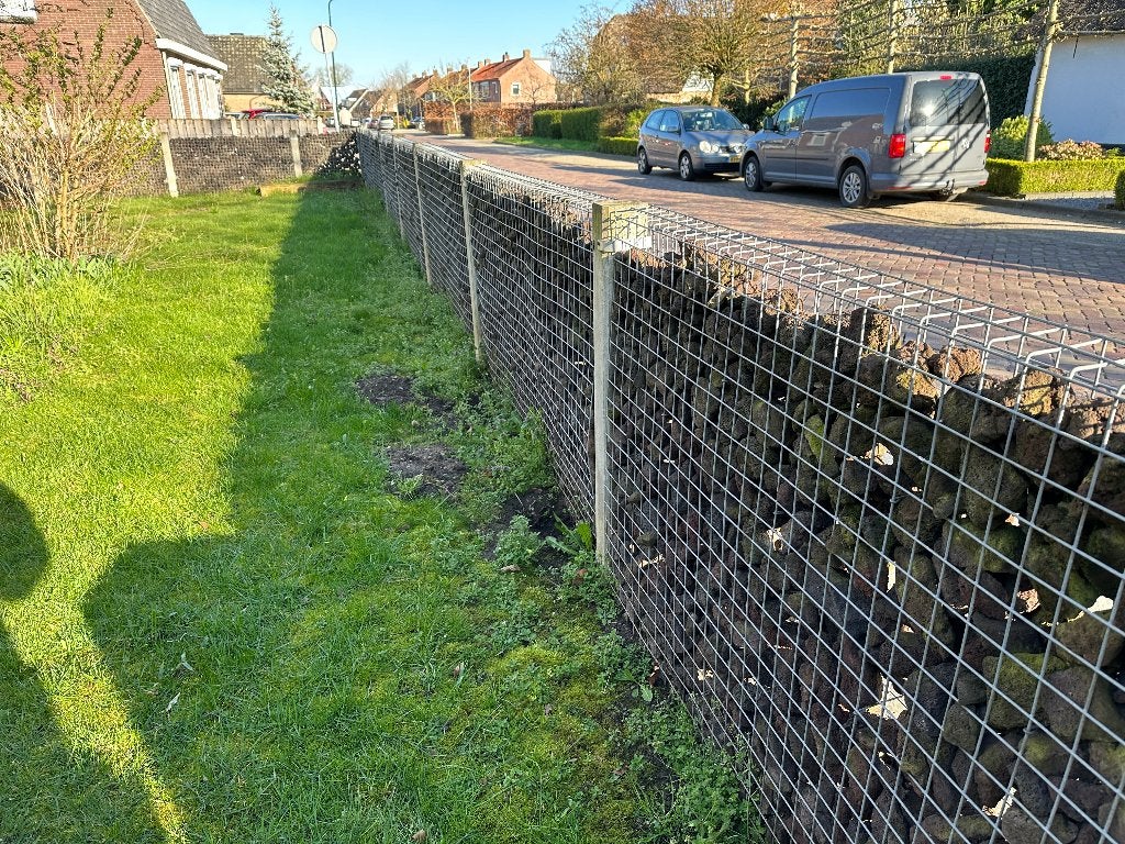 erfafscheiding korven met lavasteen, Ophalen, Overige materialen, Gebruikt, 6 meter of meer