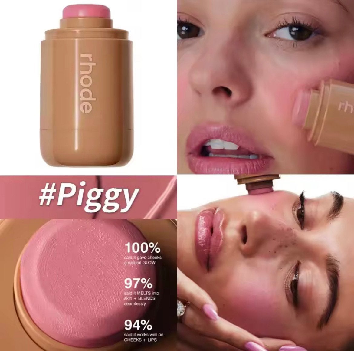Blush, Sieraden, Tassen en Uiterlijk, Uiterlijk | Cosmetica en Make-up, Ophalen of Verzenden, Nieuw, Roze, Wangen