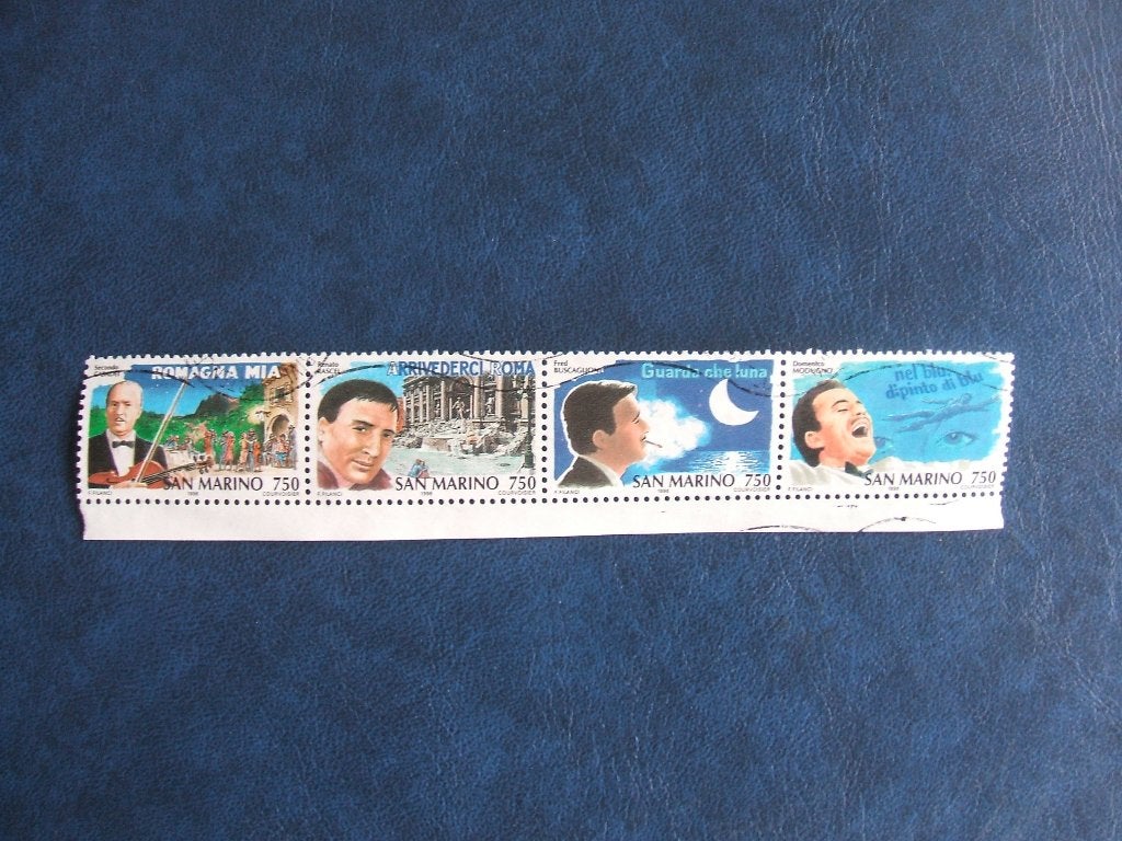 San Marino over film, Ophalen of Verzenden, Overige landen, Gestempeld