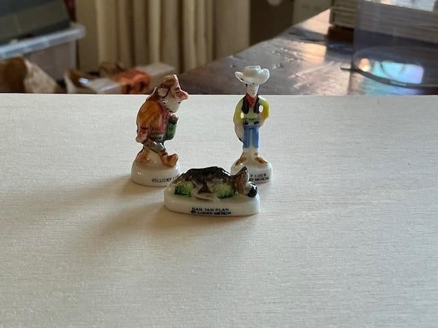 Feves Lucky Luke, Ophalen of Verzenden, Overige figuren, Zo goed als nieuw, Beeldje of Figuurtje
