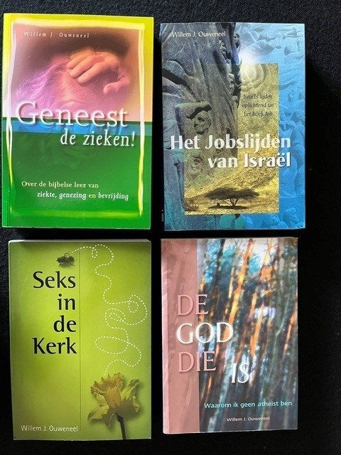 16 boeken van Willem J. Ouweneel in één koop, Ophalen of Verzenden, Zo goed als nieuw