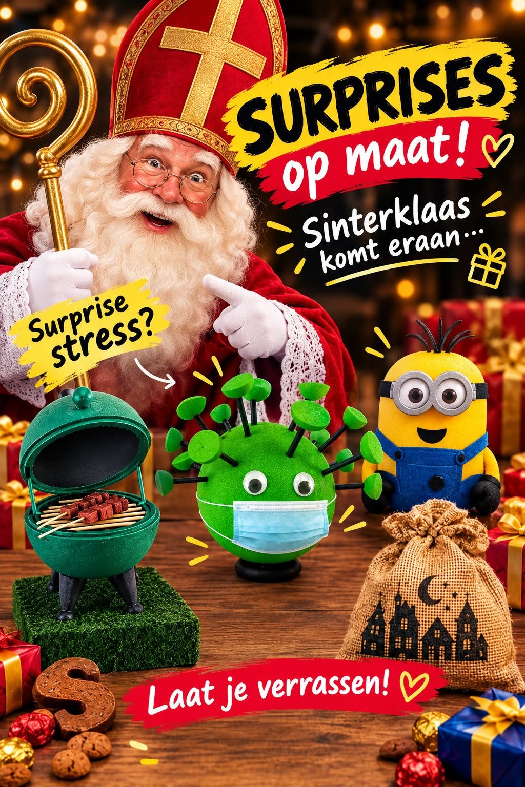 Suprise op maat, Ophalen, Nieuw