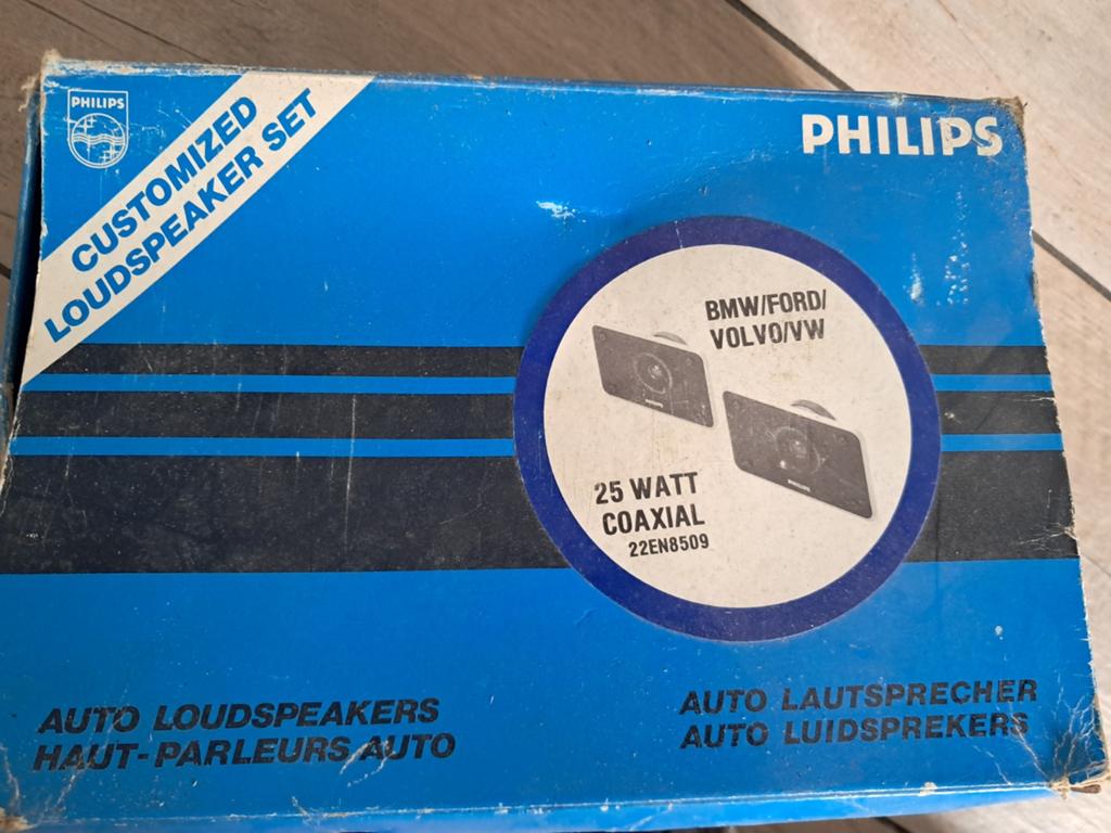Auto luidsprekers | Philips | BMW / Volvo / Ford / VW, Ophalen, Nieuw, BMW