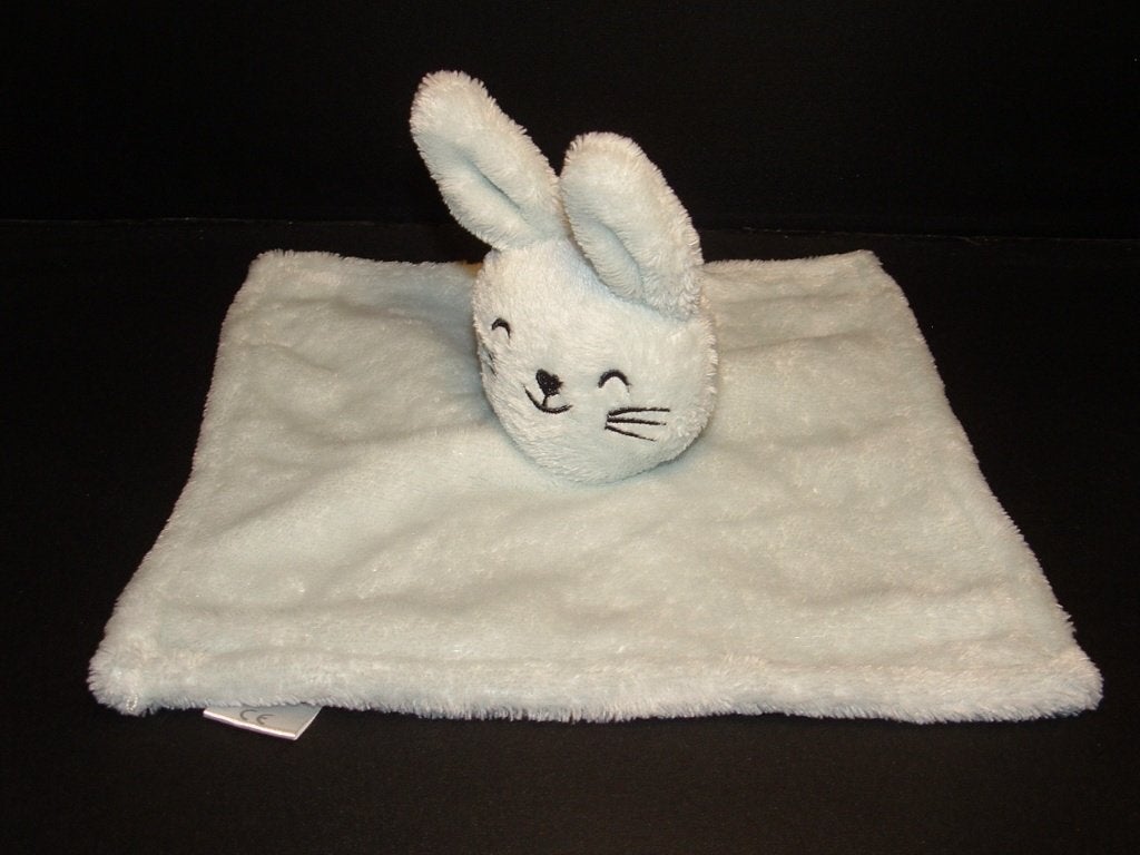ETOS KONIJN KNUFFELDOEKJE PLUCHE LICHTBLAUW MET IN, Ophalen of Verzenden, Nieuw, Overige typen
