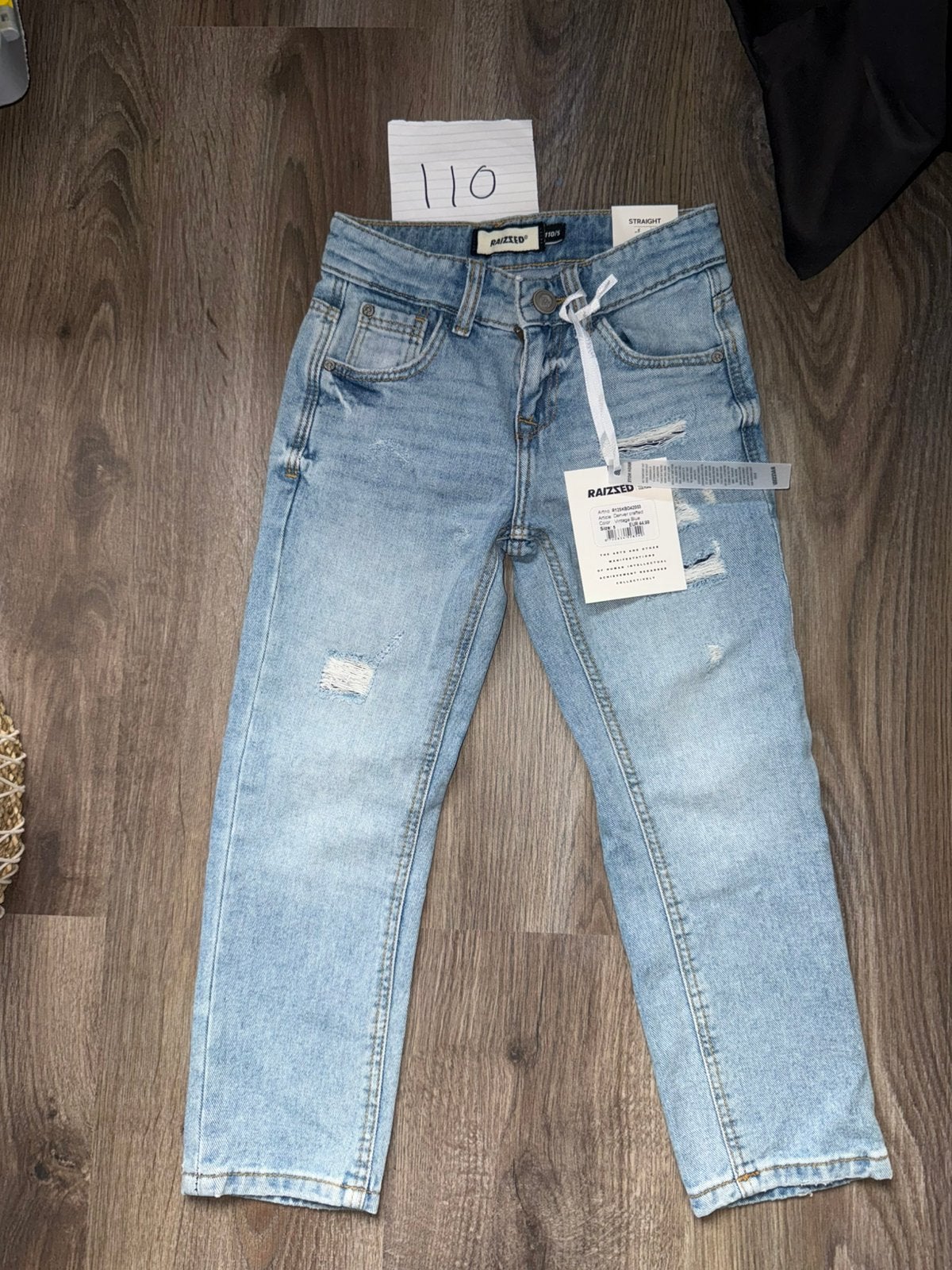 Raizzed jeans broek maat 110 NIEUW met kaartje – lichtblauw, Kinderen en Baby's, Kinderkleding | Maat 110, Ophalen of Verzenden