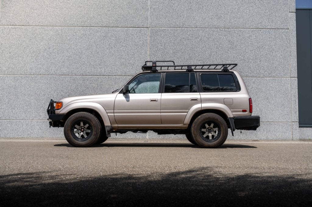 Toyota Landcruiser 80 benzine automaat, Automaat, Dealer onderhouden, Stof, Overige kleuren