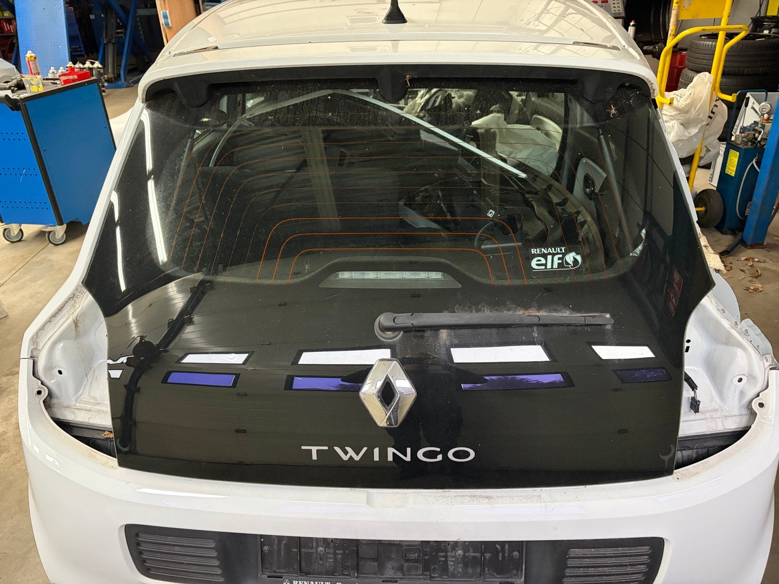 Achterklep Renault Twingo III compleet, Ophalen, Gebruikt, Achterklep, Renault