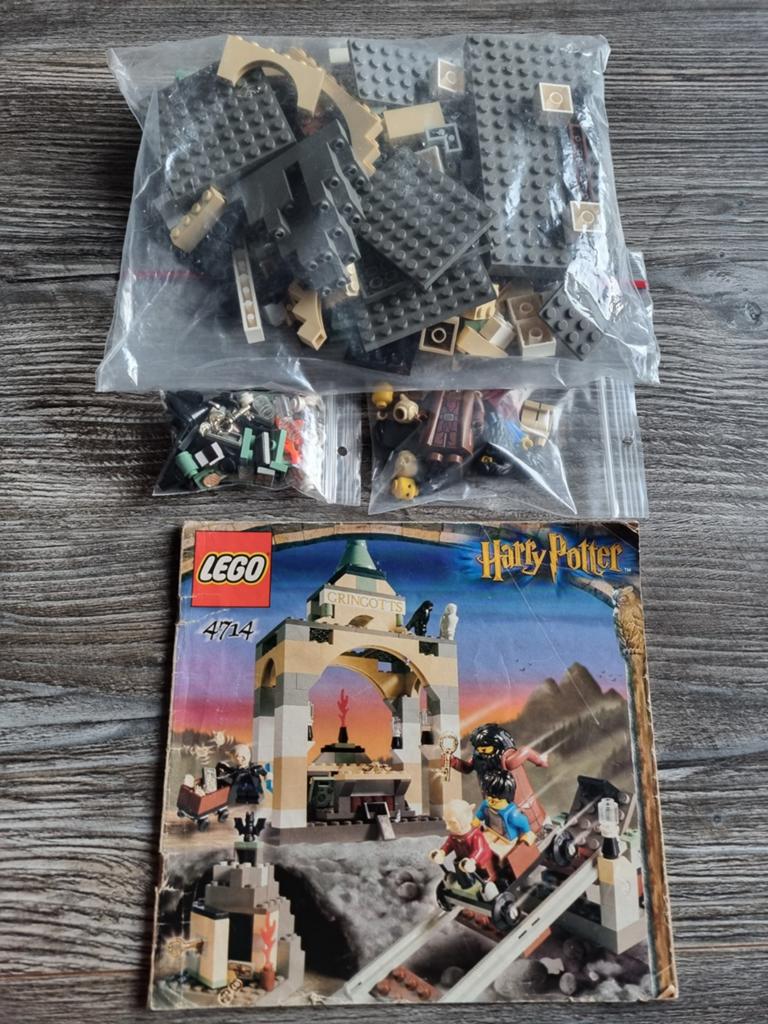 LEGO Harry Potter 4714 Gringott's Bank (COMPLEET), Kinderen en Baby's, Speelgoed | Duplo en Lego, Compleet, Lego, Harry Potter