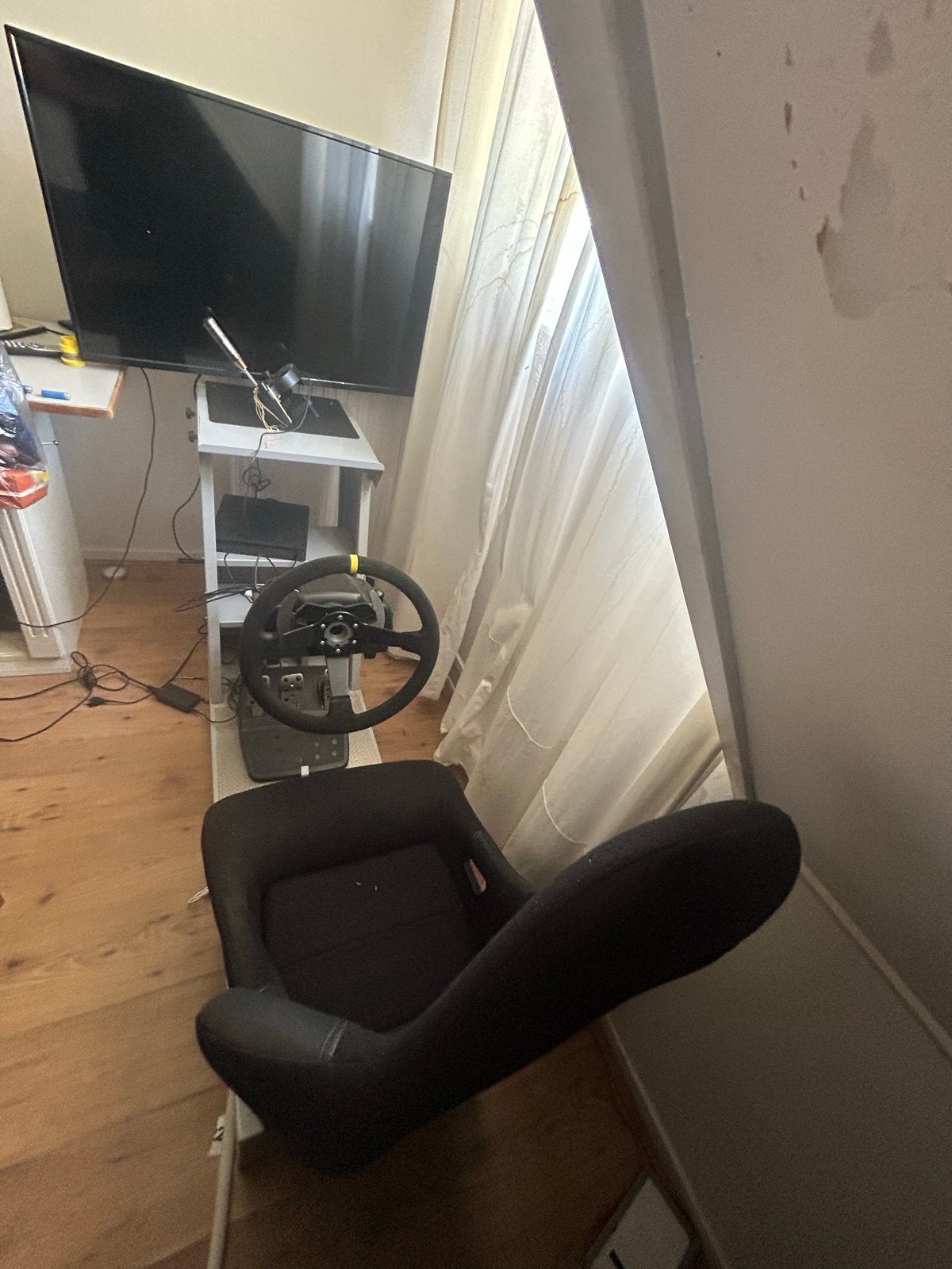 PlayStation Race Simulator met stoel en stuur, Ophalen, Gebruikt