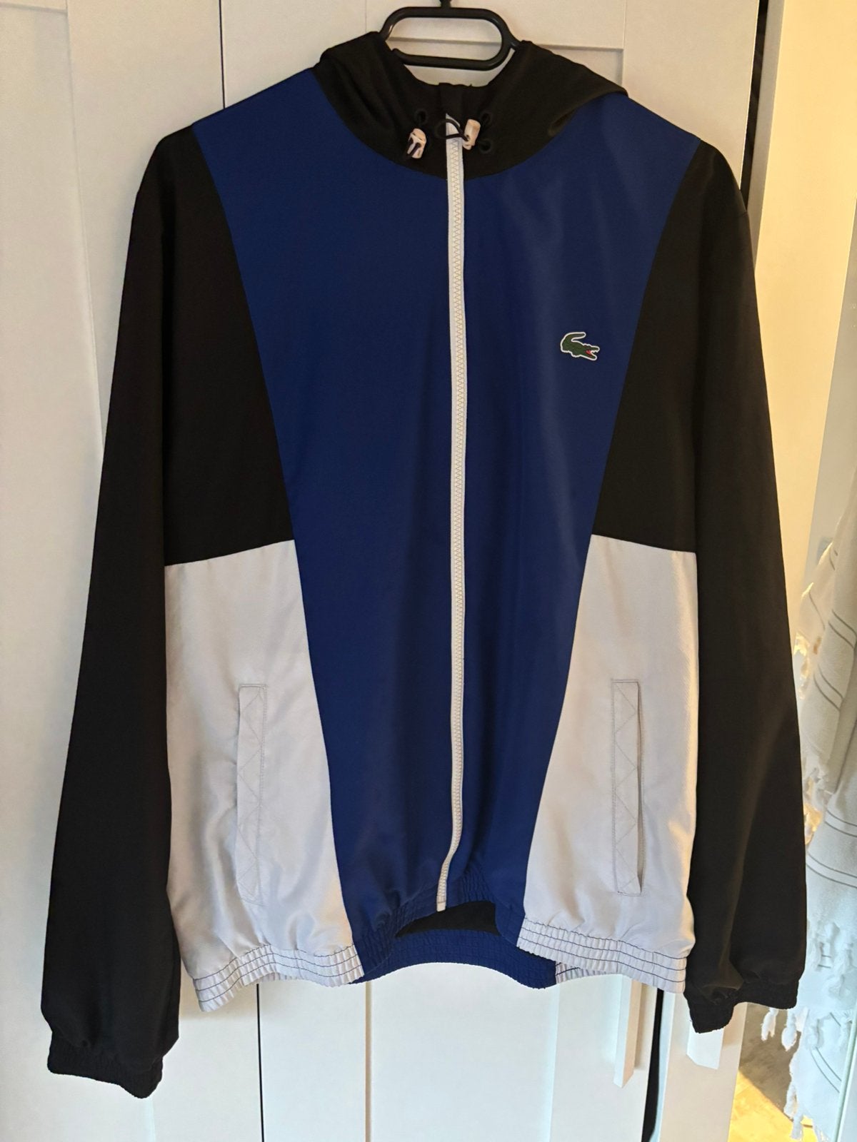Lacoste trainingspak heren, Ophalen, Blauw, Maat 56/58 (XL), Zo goed als nieuw