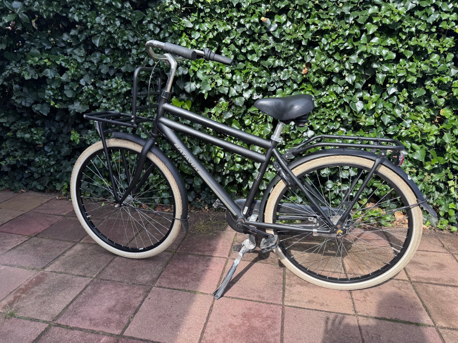 Sterke Stoere Batavus transportfiets, Ophalen, Gebruikt, Terugtraprem, 20 inch of meer