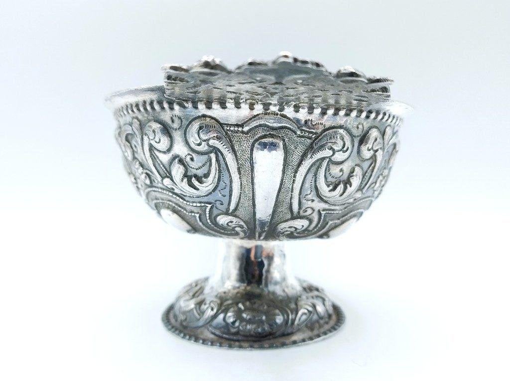 Zilveren brandewijnkom, Obbe Ydema, Sneek, 1766, Verzenden, Zilver