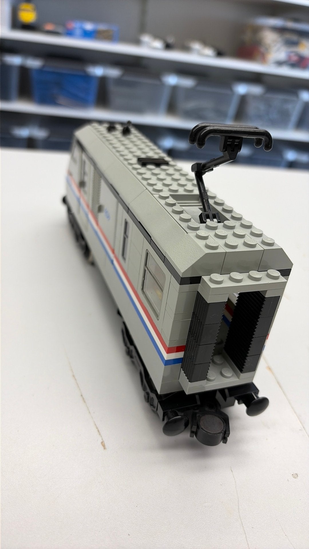 SB3009 Lego trein 9v 4558 Loc/ Moc, Ophalen of Verzenden, Zo goed als nieuw