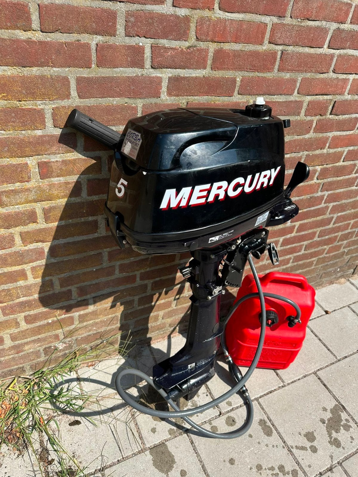buitenboordmotor, Watersport en Boten, Ophalen, 5 tot 10 pk, Viertaktmotor, Zo goed als nieuw