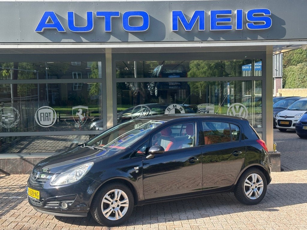 Opel CORSA 1.4-16V 111 EDdition Vol-Automaat Airco Cruise, Euro 5, 101 pk, Gebruikt, 4 cilinders