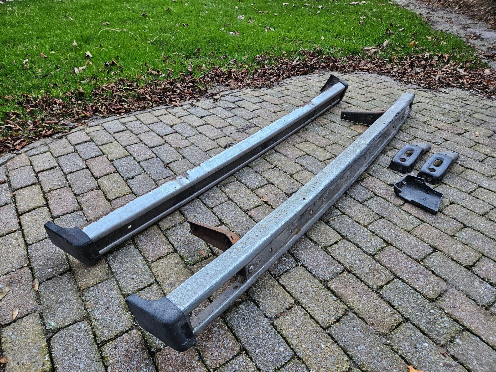Vw Golf1 golf mk1 stalen bumpers gti oud type orgineel, Ophalen, Gebruikt, Volkswagen, Bumper