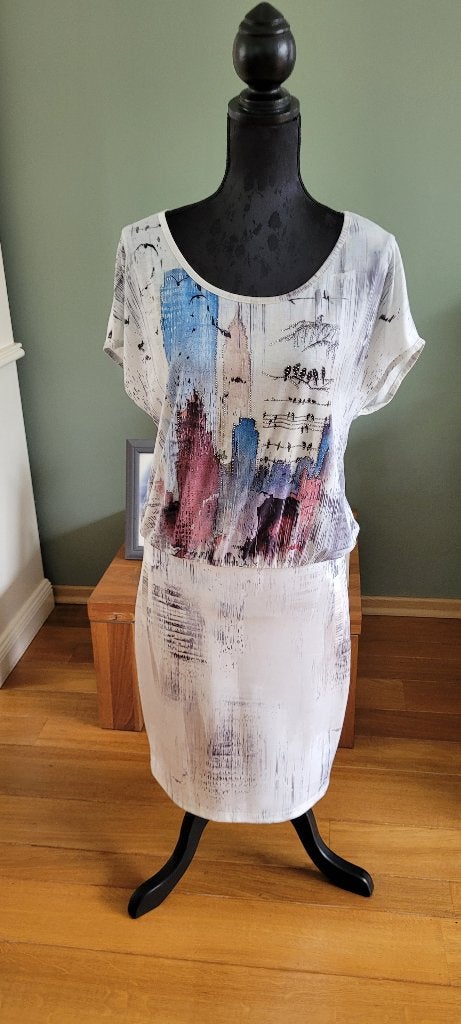 MISSY zomerjurk zomer jurkje met steentjes maat M zgan, Kleding | Dames, Maat 38/40 (M), Meerkleurig, Missy, Ophalen of Verzenden