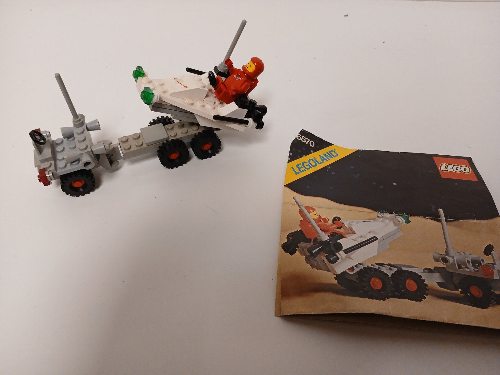 vintage classic lego space 6870 space probe launcher, Ophalen of Verzenden