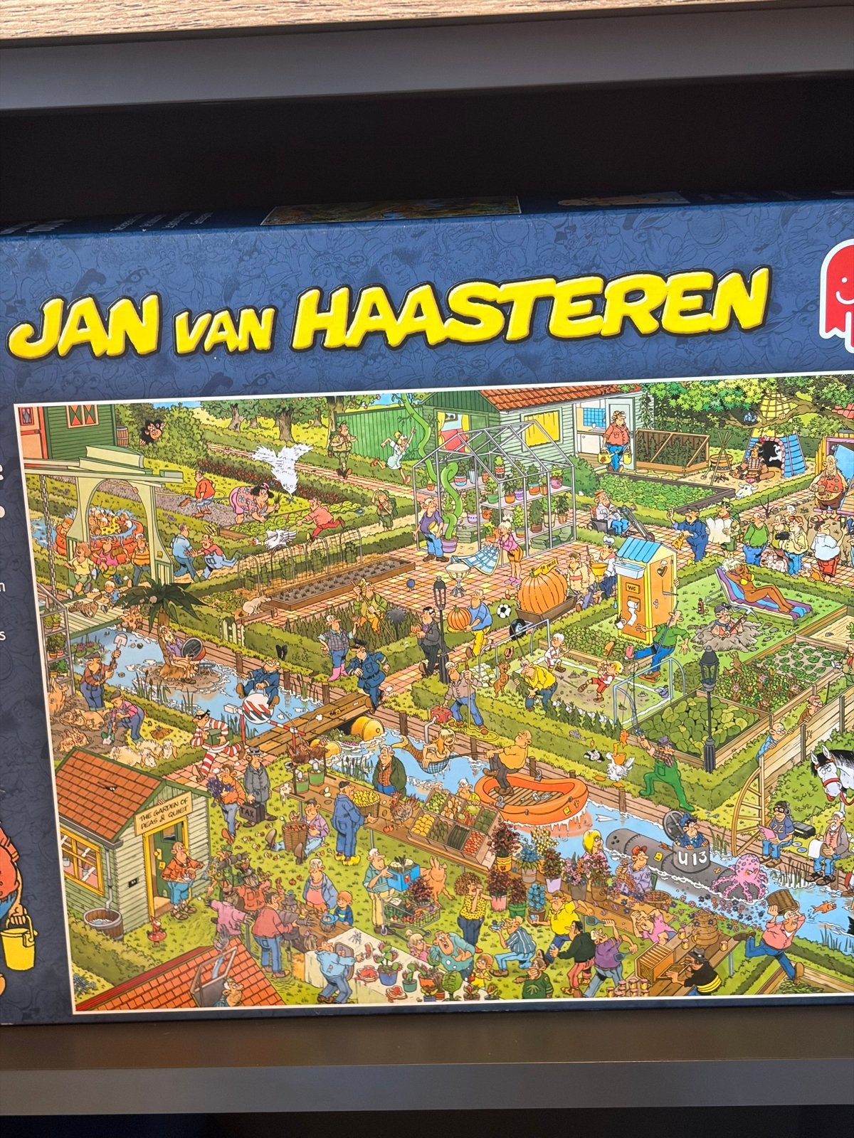 Jan van Haasteren Legpuzzel - De Tuin van Jan, Ophalen, Minder dan 500 stukjes, Gebruikt, Legpuzzel