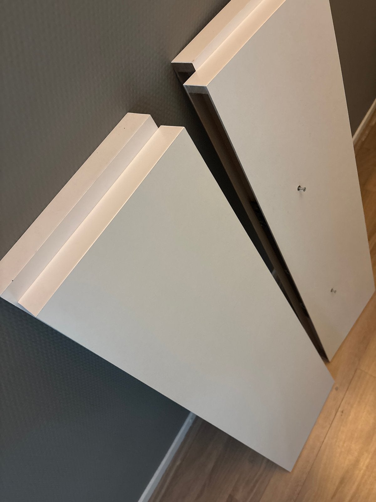 IKEA Lack wandplank wit - 4 stuks, Ophalen, Gebruikt