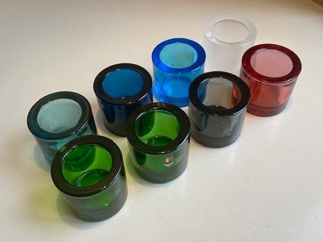 IIttala Kivi waxinelichthouders, Meerkleurig, Ophalen of Verzenden, Kandelaar, Iittala