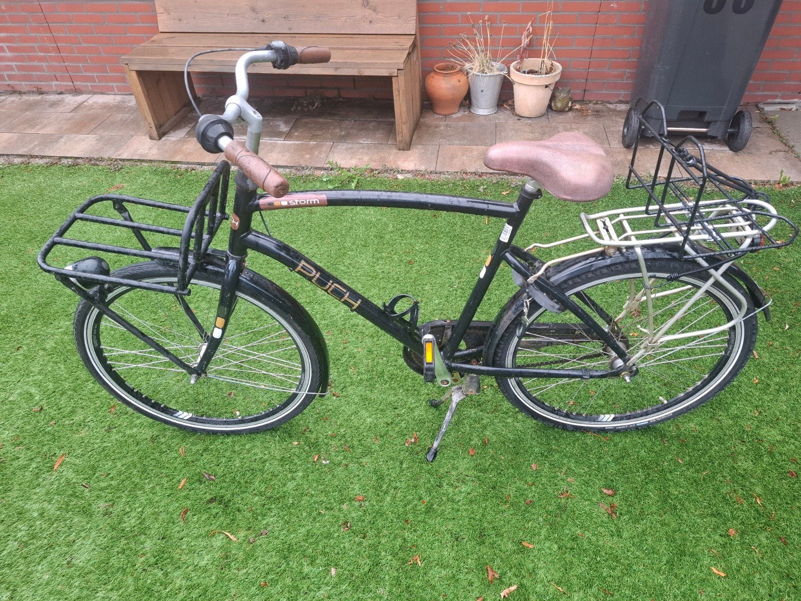 Puch Storm Transportfiets 26 inch met versnellingen, Terugtraprem, Gebruikt, Versnellingen, 49 tot 53 cm