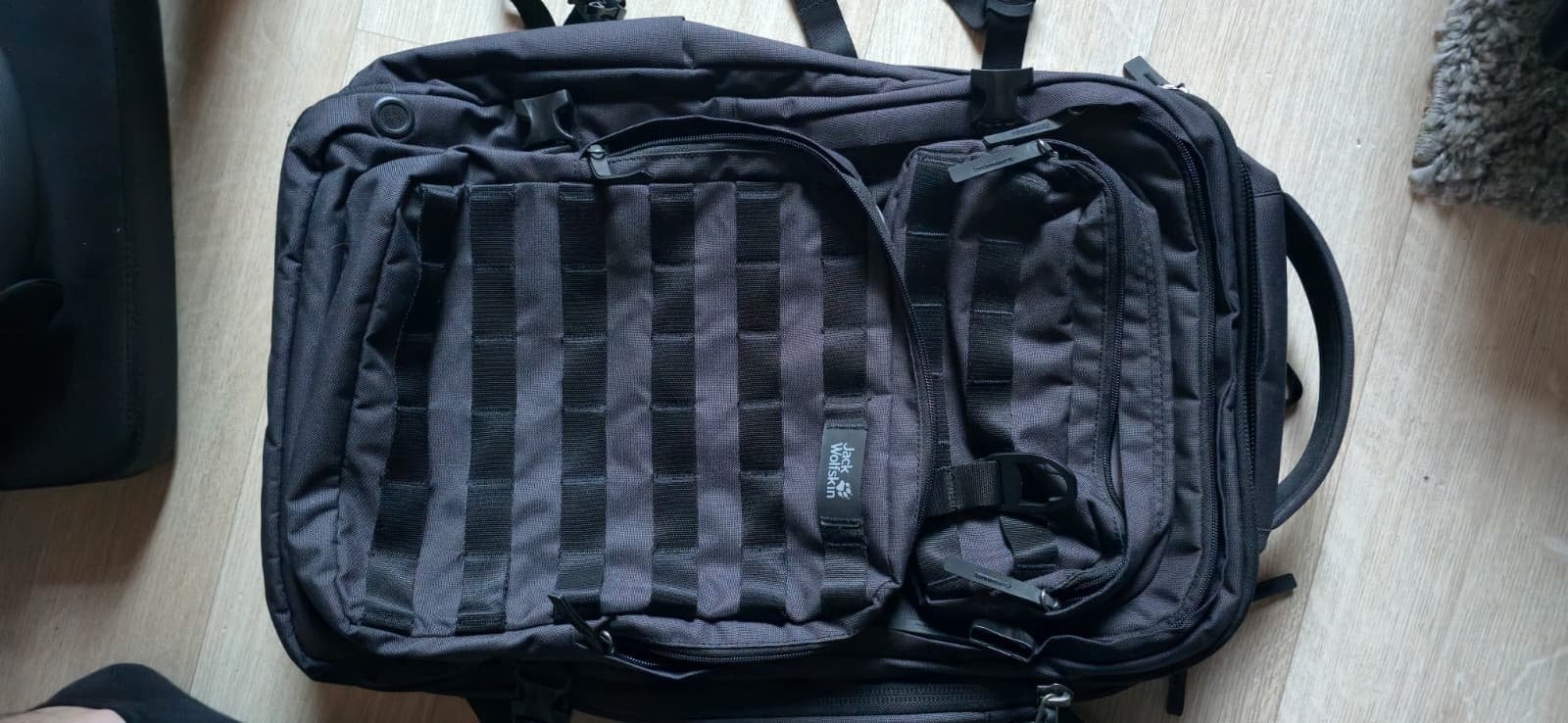 Jack Wolfskin TRT 32 Pack - Zwarte Reistas/Rugzak, Sieraden, Tassen en Uiterlijk, 40 cm of meer, Ophalen of Verzenden, Zo goed als nieuw